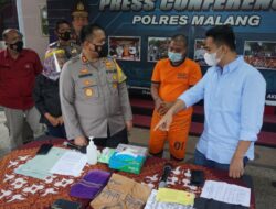 Satreskrim Polres Malang Bekuk Dua Pelaku Pencurian Di Turen Malang