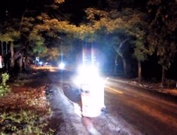 Drum Di Ruas Nasional Babat – Bojonegoro, Membahayakan Pengguna Jalan