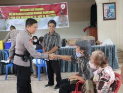 Kapolres Lahat Giat bakso dan vaksinasi di Gereja Santa Maria Lahat