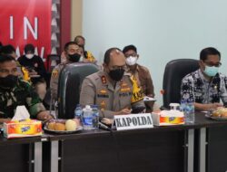 Kapolda Jambi Berharap Tetap Bersinergi Antara Polri – TNI dan Instansi Untuk  Meningkatkan Percepatan  Vaksinasi