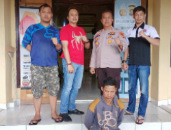 Unit Reskrim Polsek Semendo Polres Muara Enim, Ringkus TSK Pencabulan Anak Di Bawah Umur