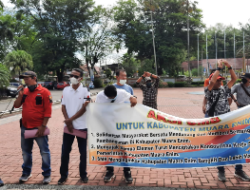 Aksi Solidaritas Masyarakat Bersatu (SMB), sampaikan Aspirasi Ke Pemkab Muara Enim
