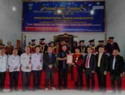Bupati Nias Barat Hadiri Wisuda Ke-ll STTAM TA 2021/2022