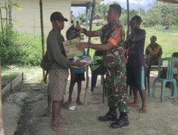Babinsa Pos Ramil Kunjungi Warga Yang Sedang Berduka