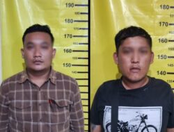 Berlagak Sok Jago Pukul Debitur, Dua Debtcolektor Kini Meringkuk Dibalik Jeruji Besi Tahanan Polisi