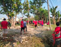 Gema Takbir Berkumandang diDusun Kalipang Desa Leran Kalitidu Para Jamaah Sholat Id Menyambutnya Dengan Penuh Suka Cita 