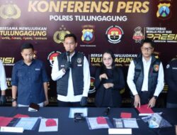 Pres Rilis ; Peredaran Pupuk Tak Terdaftar Diringkus Polres Tulungagung 