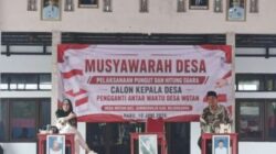 M. Hestu Widiyastono, Warga Luar Desa Terpilih di Pilkades PAW Wotan