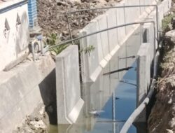Proyek U-Ditch Sebesar Rp398.107.149,01 yang Dikerjakan oleh CV Inata Kusuma Sakti Diduga Amburadul