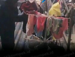 Aksi Pencurian Pakaian Dalam di Tuban Terekam Kamera CCTV