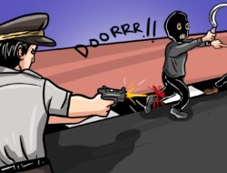 Jaringan Begal Sadis dan Penadah Komplotan Pasuruan Digulung dI Dor Polisi Karena Melawan