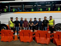 Ditresnarkoba Polda Jateng Menggagalkan Peredaran Sabu-Sabu yang Dibawa Kondektur Bus di Tol Banyumanik