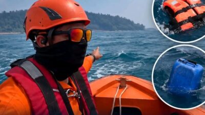 Tim SAR Temukan 2 Life Jacket hingga Jeriken Biru di Hari Kelima Pencarian 5 Jurnalis Hilang Kontak